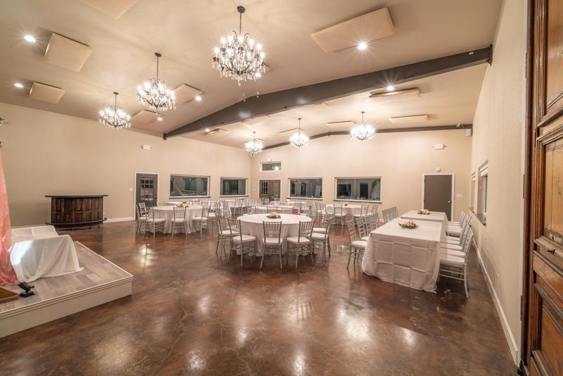 Grand hall seen from the bar